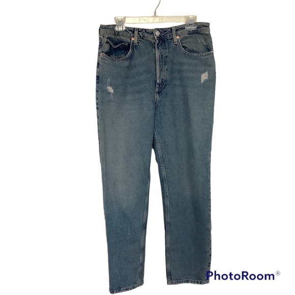 We The Free Denim - We the Free Jeans Womens Size 31 High Rise Denim Jeans 31”x28” Distressed